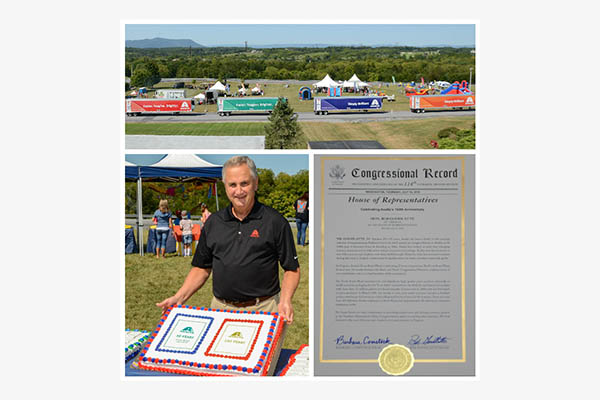 The Front Royal, Virginia manufacturing center celebrated the facility' 35 years of operations and the company’s 150th anniversary with Congressional recognition.